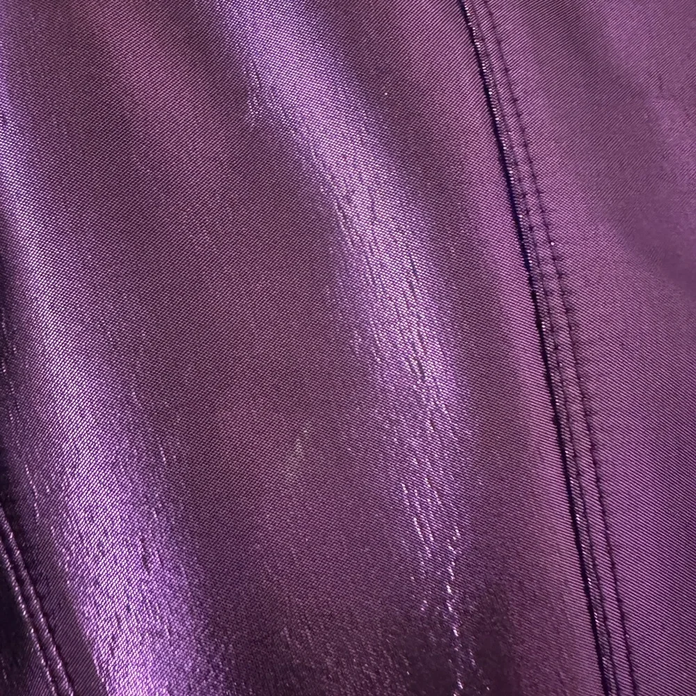 Burberry Prorsum Purple Metallic Trench Coat Runway Collection SUPER RARE US 2 - Picture 9 of 11
